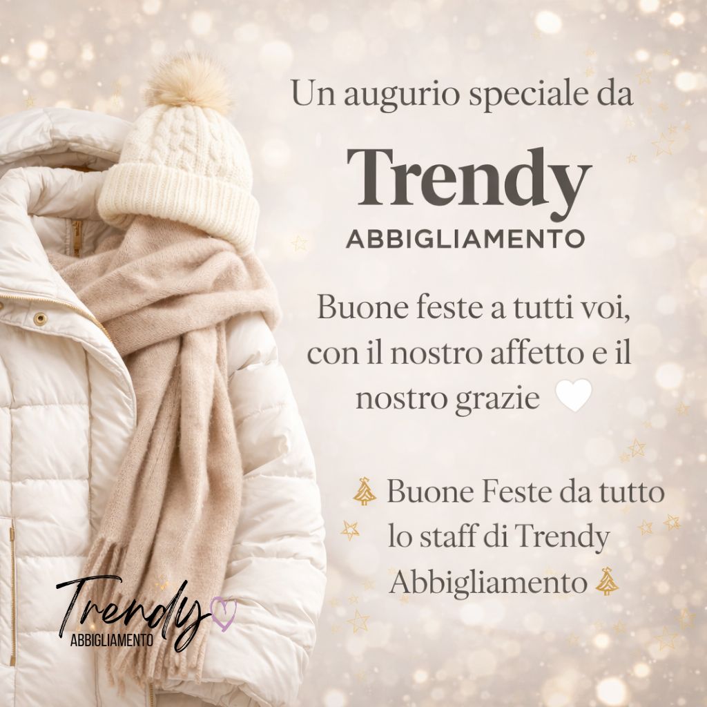 Un augurio speciale da Trendy Abbigliamento 🤍